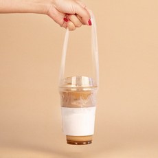 나우스팩 1구 T컵 비닐 캐리어 - 100매, 1박스, 100개입