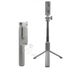 【TRISTAR】多功能三腳架自拍棒 TS-PA15 強力夾具 無線藍牙控制, 1個, 白色