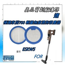 伊萊克斯 極適家居700 無線濕拖吸塵器專用濾網 拖布 ESKW5 EFP71523, 濾網年用量4入