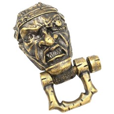 EDC 造型鎖扣, 黃銅色, 1個