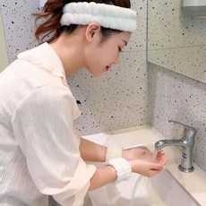 스트랩 세수손목밴드 보호 머리끈사용 부드러운