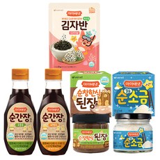 아이배냇 양념세트 순간장국물용+순간장비빔용+된장+소금+김자반, 순간장(국물용+비빔용)+된장+소금+김자반(오리지널), 1개