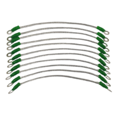 도어 접지선 케이블 편조선 분전함 분전반 배전함 접지 330mm, 1개