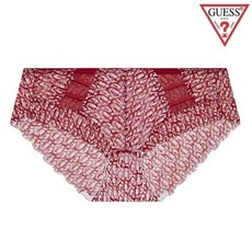 매장정품 GUESS 게스 레드 로고레터링 여성팬티 GEWPT125RD 1164448