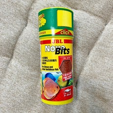 JBL Novo Bits 七彩神仙魚飼料, 1個, 250ml 計數型瓶蓋