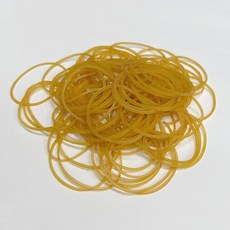 【HY】橡皮筋 No. 20 (500公克/包 黃本色) 較大尺寸包材 各式包裝包材 耐用不易斷, 1個, 500g, 黃本色