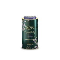 아머드 티 큐 가든 얼 그레이 리프 캔 100g 영국 브랜드 홍차 AHMAD TEA 차잎, 1개, 1개입