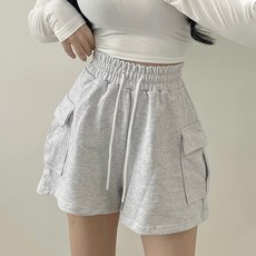 마이쏭 여성 여름반바지 숏팬츠 하이웨스트 미카미니멀카고반바지