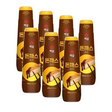 CJ 백설 돈까스소스, 7개, 255g