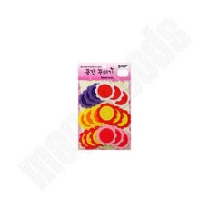 공간꾸미기 반짝이 소 해바라기 1P 컬러부직포 유치원꾸미기