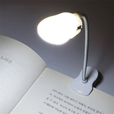 [다믿샵] LED 집게형 독서등 무드등