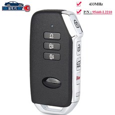 MQ4 쏘렌토 스마트키 95440-L2210 7버튼, 1개, 리모컨 키