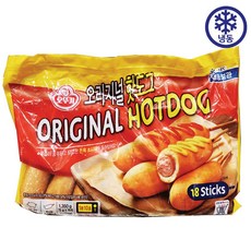 오뚜기 오리지날 핫도그 75g x 18입, 1개, 75ml