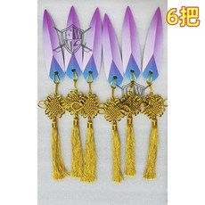 獵魔女團佐依武器神刀 COS道具, 1個, 6把武器神刀（含蝴蝶結）（需下標6次）