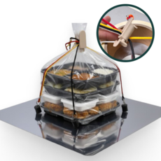 배달통 자석 칸막이 파티션 스파이더픽서 세트, 블랙