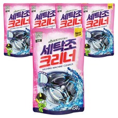 산도깨비 세탁조 크리너, 450g, 5개