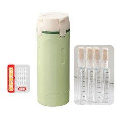 多功能旅行分裝瓶 按壓式分裝瓶 洗髮精沐浴露精華旅行分裝瓶 盥洗分裝瓶, 綠色