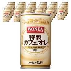 Asahi 朝日 Wonda特製牛奶咖啡, 185g, 30個