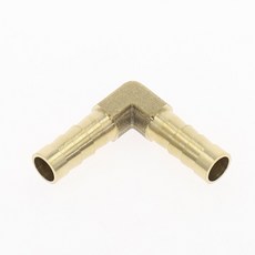 파이프 바브 5mm 피팅 워터 커넥터 4 12mm 웨이 4mm 2 8mm 호스 10mm 19mm 6mm 황동 피팅 3 튜브 구리 탑 16mm, L 2 Way, 8MM Barb, 1개