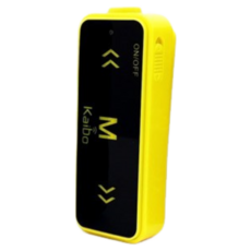 免執照迷你無線電耳機式對講機, 黃色, 1個, MINI-S2