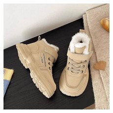 雪靴 女童 男童 兒童雪靴 防水雪靴 雪地靴 童靴 巴布豆兒童雪地靴皮毛…