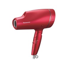 Panasonic 國際牌 NANOE 奈米水離子護髮吹風機，多模式溫控速乾，輕巧便攜, 紅色, NA9F-RP