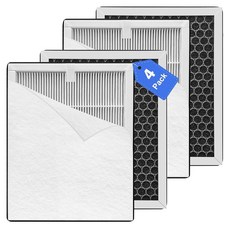 Bpbdzz Blue Pure 311i Max AllergenBlock 교체 필터 2팩 BLUEAIR 공기 청정기와 호환 고급 활성탄 318311 8943664760, White KJ102 Replacement Filter