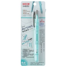 三弘精品文具 COX三燕_2.1進化版 D-1260B筆芯型圓規 0.5mm鉛芯, 1個, D-1260B筆型圓規_粉嫩綠色