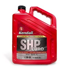 Kendall SHP EURO SAE 5W-30 全合成柴油引擎機油，卓越清潔，抗磨損保護，節省燃油, 5w30, 1個, 3.785L