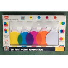 Onshine色彩濾色板 混色遊戲 啟蒙色彩教具 幼稚園 三原色 兒童益智玩具, 1個, 彩盒（邊角輕微壓痕）商品完整