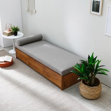 나무뜰 코젯 패브릭 3인 서랍형 벤치 수납 소파…