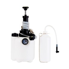 자동차 오일교환기 브레이크액 공구 3L 오일교체 펌프기, 1개, 3L 추출기 1L 주입기 커넥터 1개