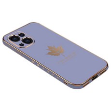 電鍍楓葉手機殼 精品手機保護殼