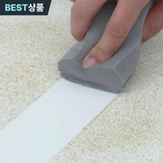 캡틴클린 한번에 먼지순삭 다용도 스펀지 틈새먼지제거 물기제거, 그레이, 1개