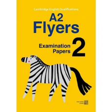 師德 書本熊 Cambridge YLE A2 Flyers 模擬試題 (1-2) 附QR CODE隨掃即聽, A2 Flyers 模擬試題 2