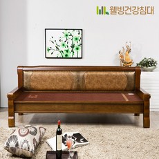 [웰빙건강침대] 라온 소파 포켓스프링 황토볼 흙소파 SF, 월넛