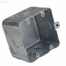 철 매입 사각박스 75mm 데크용 75형박스 전선함 금속박스, 상세페이지 기재