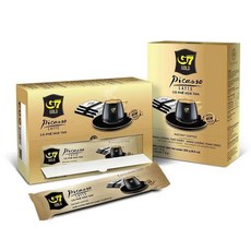 베트남 쭝웬 G7 골드커피 피카소 바닐라 카페라떼 G7 Gold Picasso Latte, 6개, 14개입, 18g