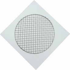 한이용품2 원형 석쇠 24cm 바베큐석쇠 바베큐그릴석쇠 석쇠판, 1개