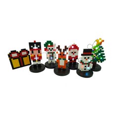 디폼블럭8mm 캐릭터총집합, A168_8mm_크리스마스 패밀리트리, 1개