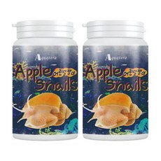 아쿠아테라 애플스네일 어린달팽이사료 300ml(250G), 250g, 2개