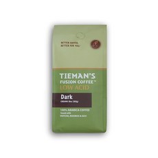 Tieman's Fusion Coffee 저산성 다크 로스트 분쇄 커피 283.5g10온스 161992, 1개, 283.5g