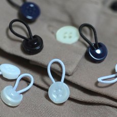 늘리기 소매 연장 단추 블라우스 셔츠 목