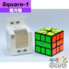 小丸號方塊屋 Square-1 SQ1 魔術方塊 - 魔方格異形 WCA比賽項目, 1個, 白