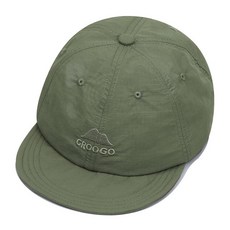 Clakllie 방수 짧은 챙 모자 빠른 건조 야구 플랫 브림 트럭 운전사 여름 러닝 캠핑용 꼭 맞는 모자 S-asb02-카키 118567, 1개