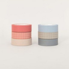 아르떼 마스킹테이프 6P - Maple leaf&Desert night, 1개