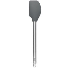 토볼로 스테인리스 스틸 핸들 실리콘 조리스패츌러, 1개, Gray