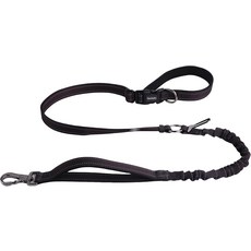 소형 중형 대형견을 위한 핸즈프리 개 목줄 길이 조절 가능한 핸즈 노 번지 러닝 크로스 바디 어깨 및 허리 카시트 벨트 4.5-7.5FT의 보행 훈련용, Macarone, 1개