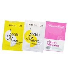 여행용 10ml 케라틴샴푸 10개+린스10개+체리 바디워시10개 총30개 일회용 꽃을든 남자