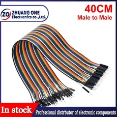 3.3V/5V MB102 브레드보드 전원 모듈 + 65 점퍼 와이어 830 포인트 Arduino 키트용 프로토타입 빵, 01 40CM male to male, 1개